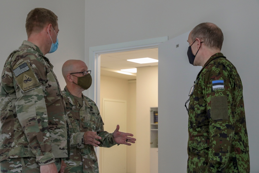 U.S. Army Chaplains Meet Estonian Defence Force Chaplains