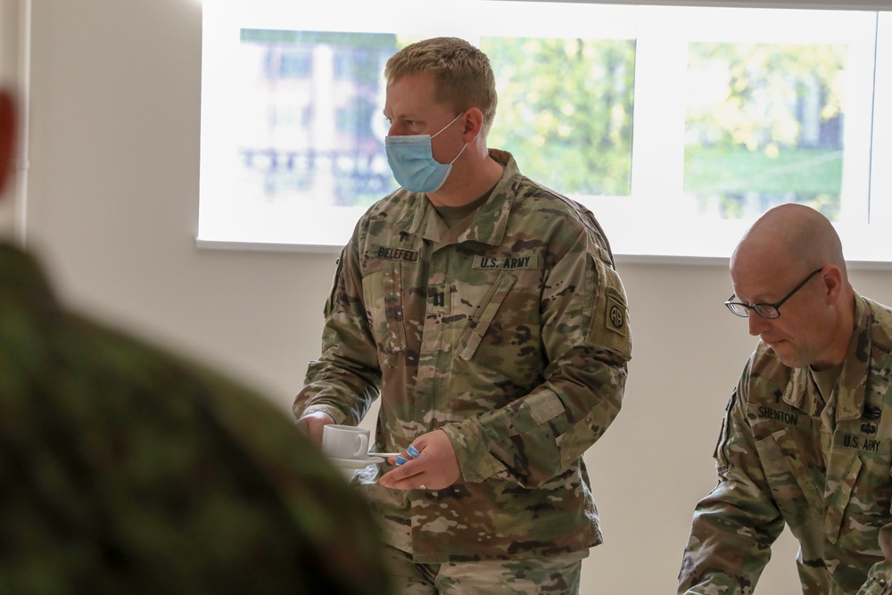 U.S. Army Chaplains Meet Estonian Defence Force Chaplains