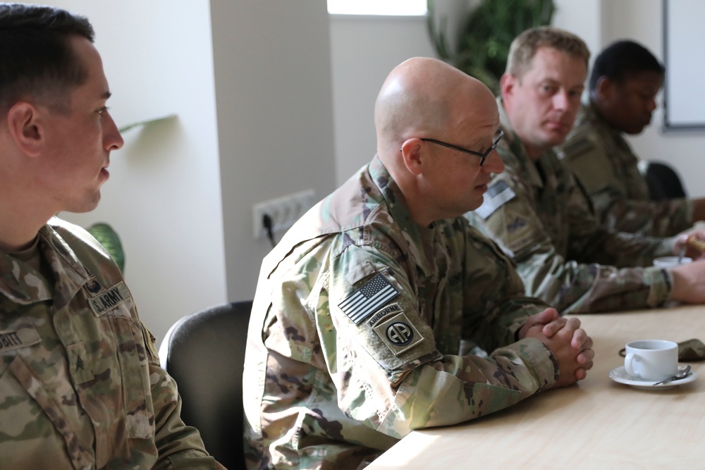 U.S. Army Chaplains Meet Estonian Defence Force Chaplains