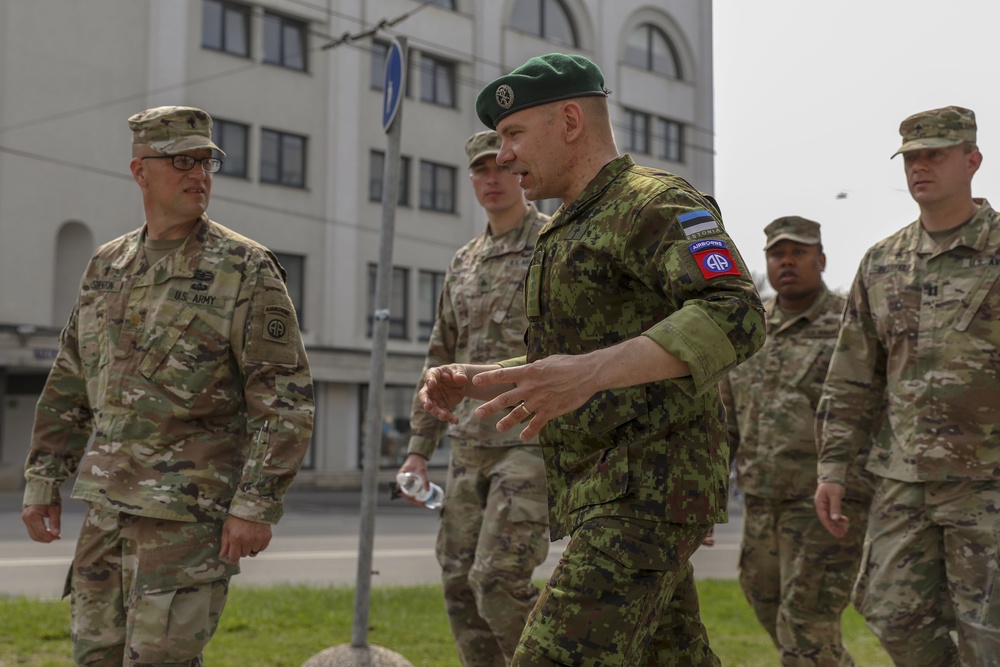 U.S. Army Chaplains Meet Estonian Defence Force Chaplains