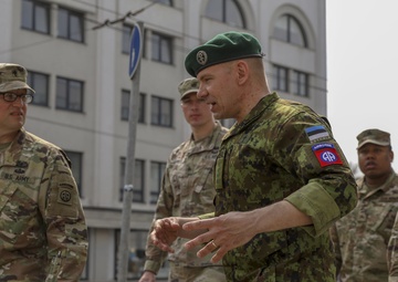 U.S. Army Chaplains Meet Estonian Defence Force Chaplains