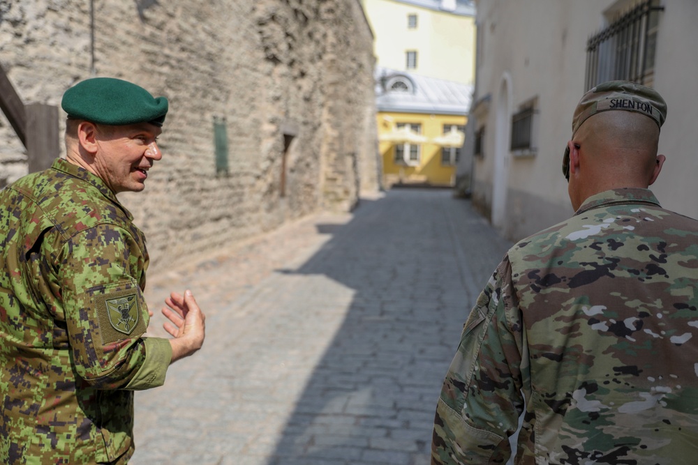 U.S. Army Chaplains Meet Estonian Defence Force Chaplains