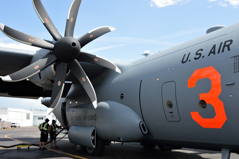 Air National Guard and Air Force Reserve Conduct Annual Aerial Firefighting Training