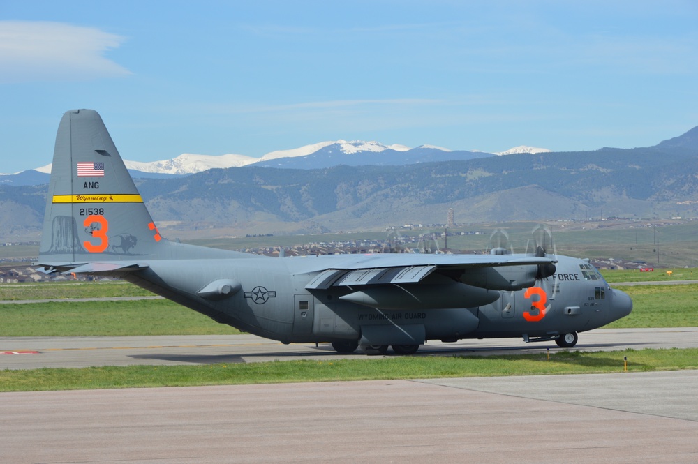 Air National Guard and Air Force Reserve Conduct Annual Aerial Firefighting Training