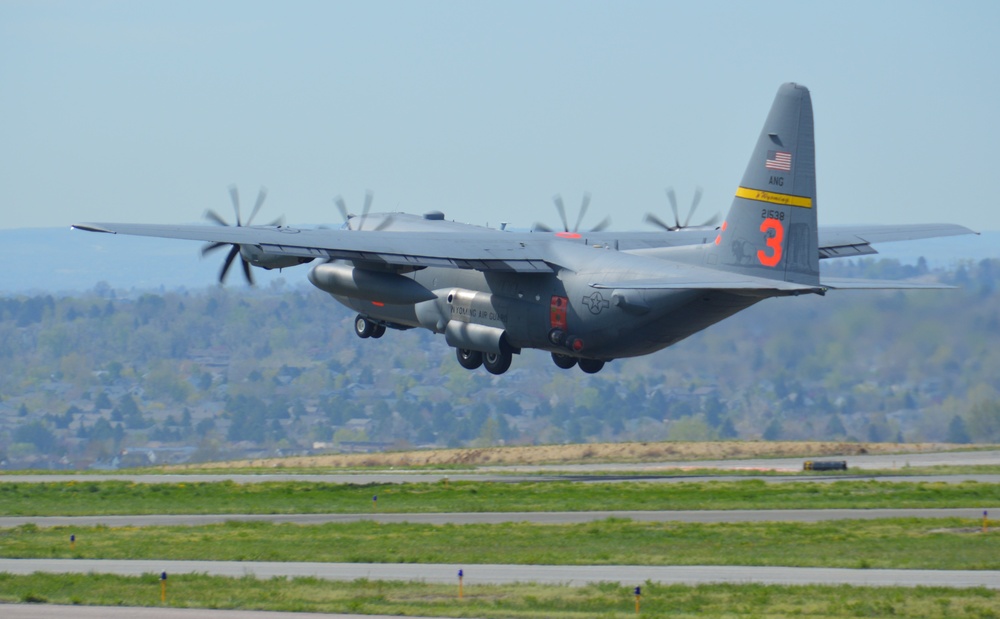 Air National Guard and Air Force Reserve Conduct Annual Aerial Firefighting Training