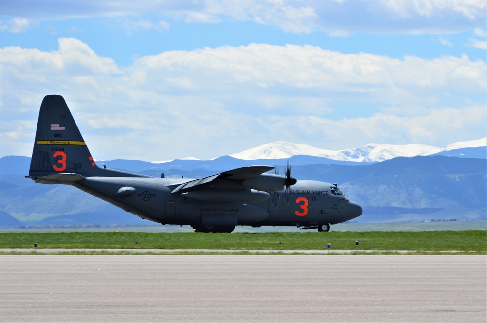 Air National Guard and Air Force Reserve Conduct Annual Aerial Firefighting Training