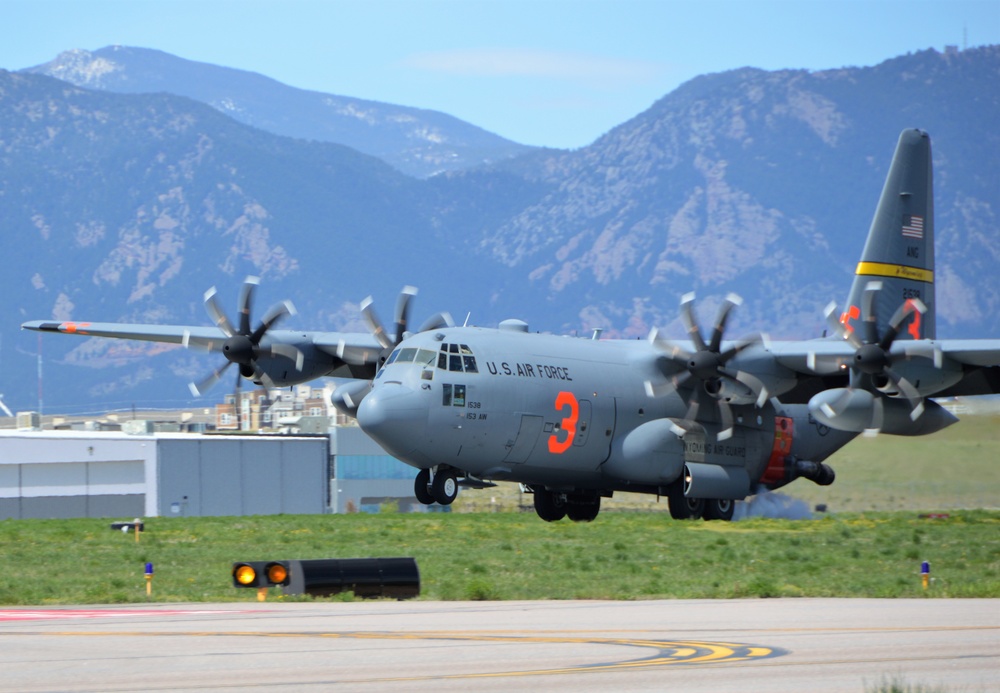 Air National Guard and Air Force Reserve Conduct Annual Aerial Firefighting Training