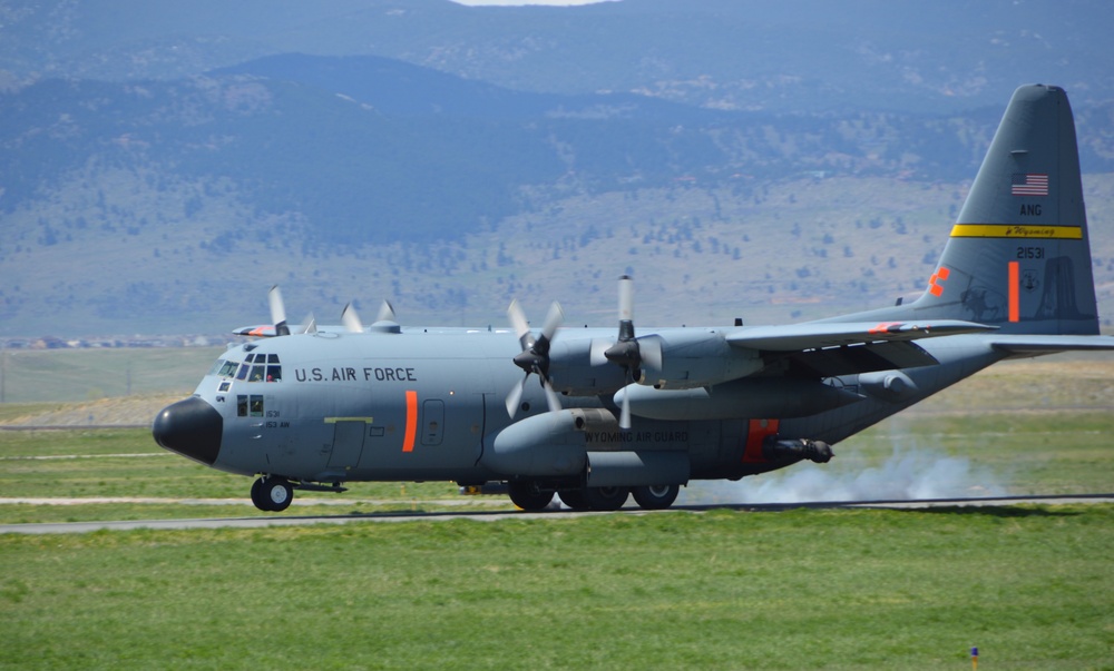 Air National Guard and Air Force Reserve Conduct Annual Aerial Firefighting Training