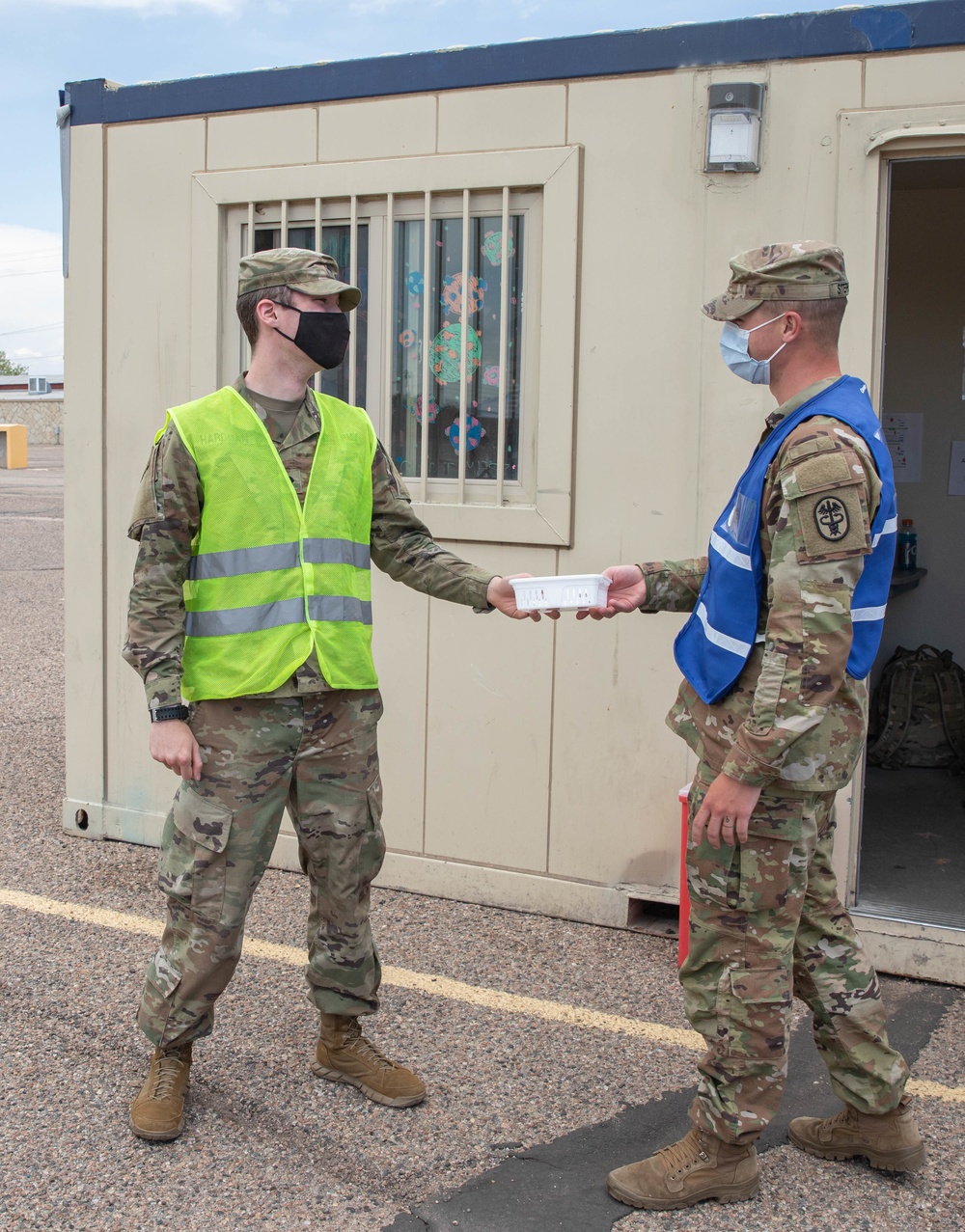 2nd Stryker Brigade Combat Team, 4th Infantry Division Soldiers continue vaccination mission in Pueblo, Colorado
