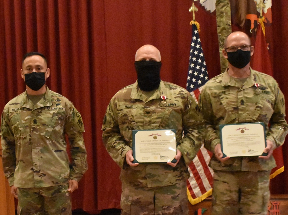 Armed Forces Day salute to two Soldiers who volunteer for our nation