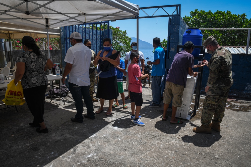 JTF-Bravo conducts MEDRETE on Meanguera Island, El Salvador during Resolute Sentinel 21