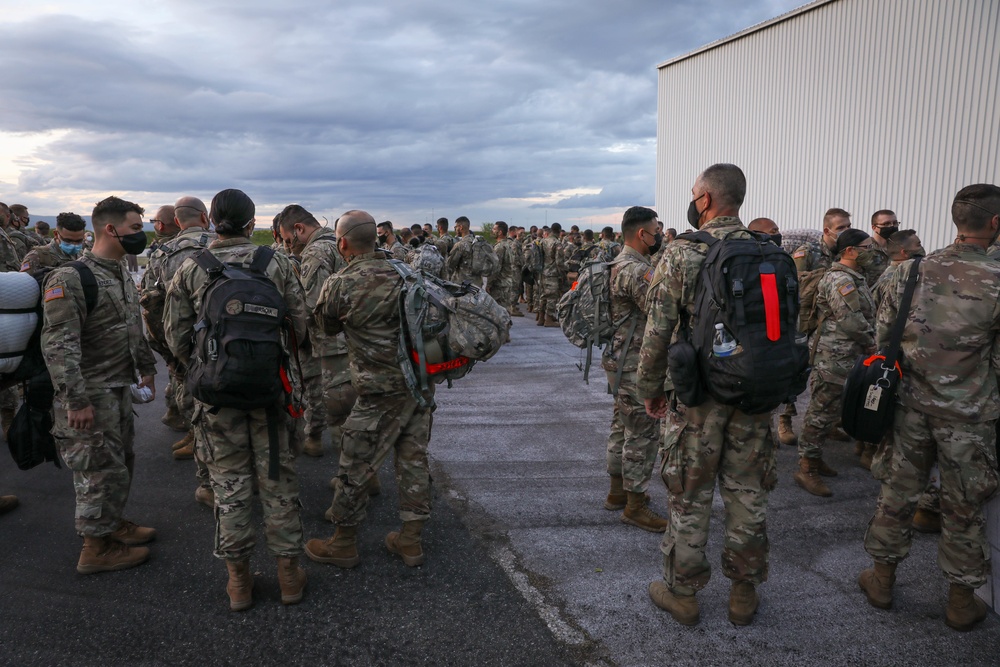 Florida Army National Guard Soldiers arrive in Croatia