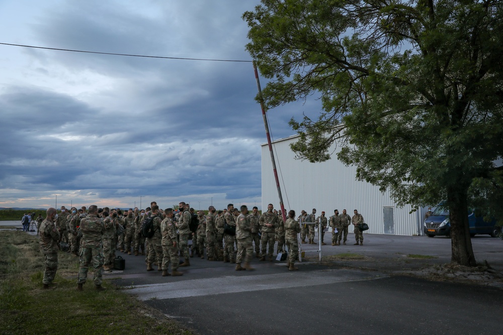 Florida Army National Guard Soldiers arrive in Croatia