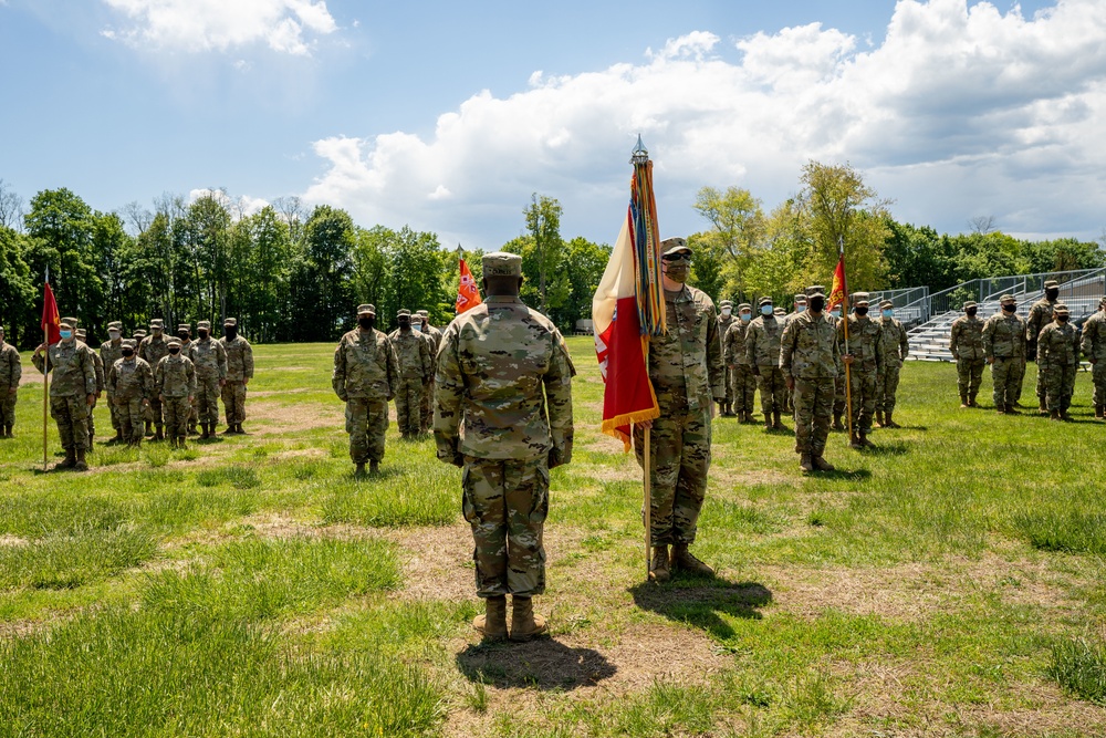 369th Special Troops Battalion Change of Responsibility Ceremony