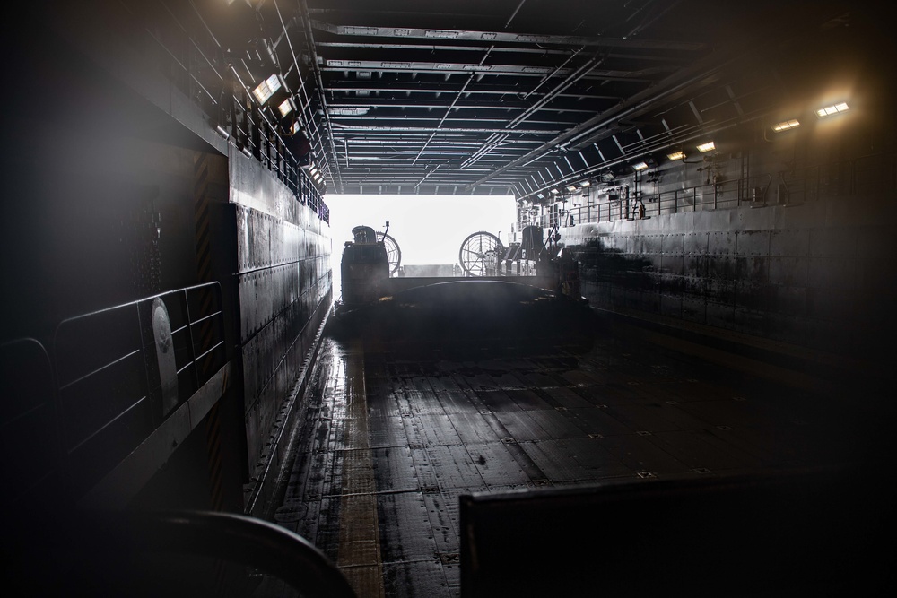 USS New Orleans Conducts Well Deck Operations