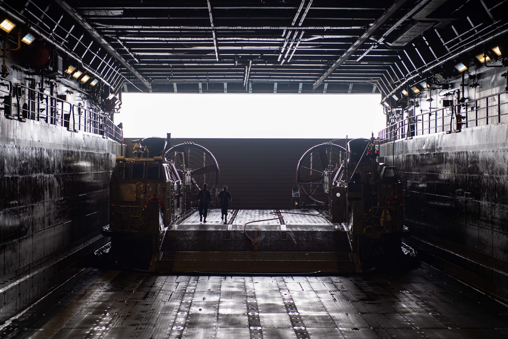 USS New Orleans Conducts Well Deck Operations