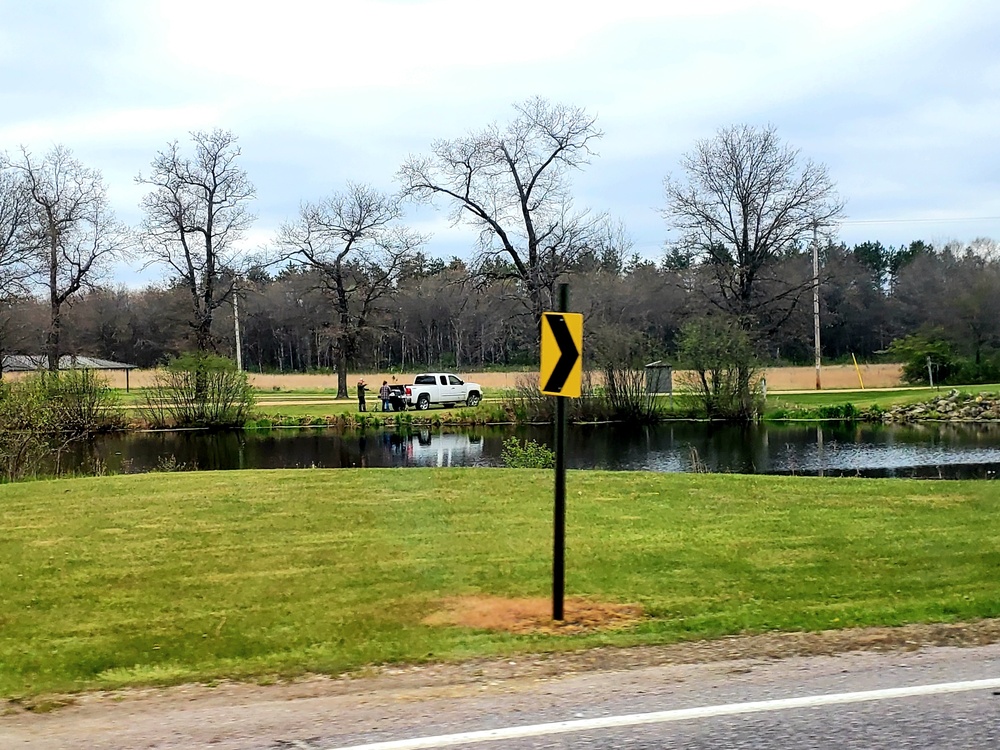 May 2021 fishing at Fort McCoy