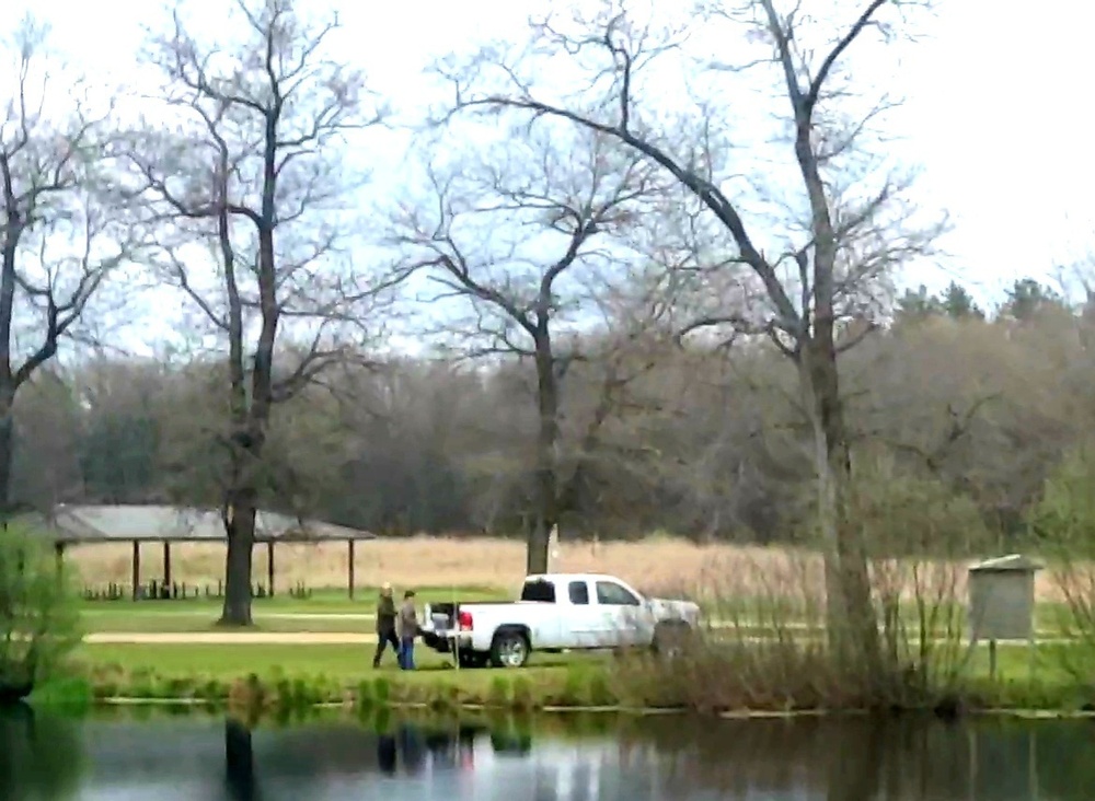 May 2021 fishing at Fort McCoy