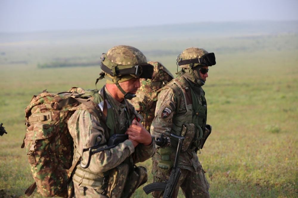 Task force transfer of authority during Swift Response 21