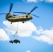 CH-47 Chinook Flies Over Babadag Training Area