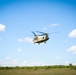 CH-47 Chinook Flies Over Babadag Training Area