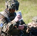 German Soldier Administers Casualty Care