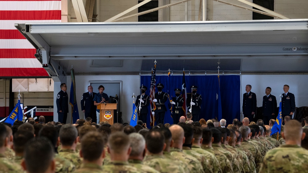 149th Fighter Wing Change of Command