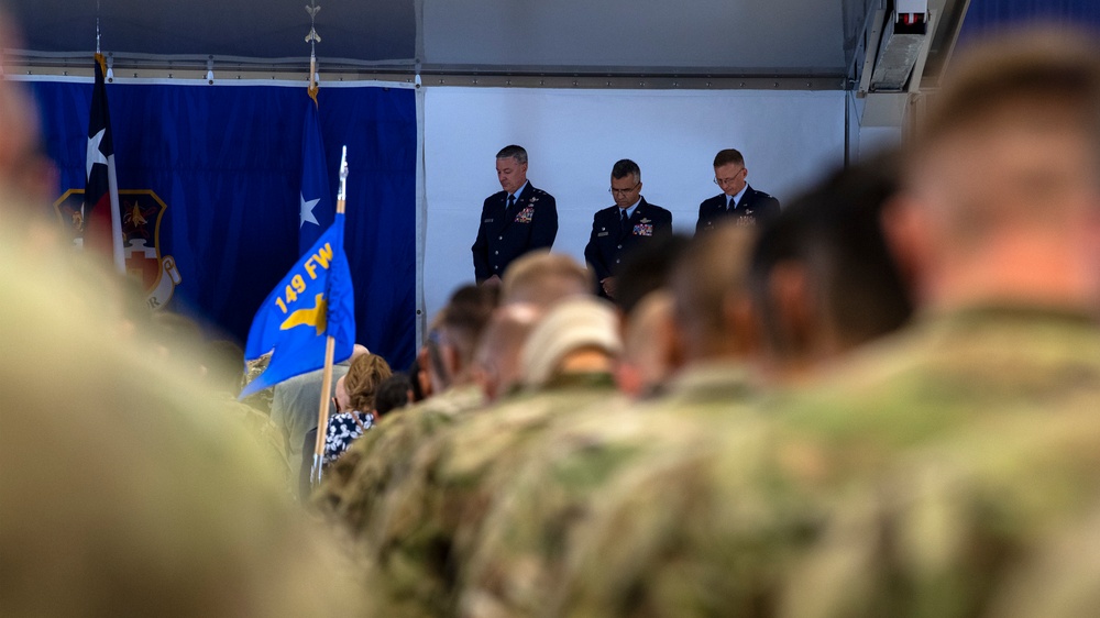 149th Fighter Wing Change of Command