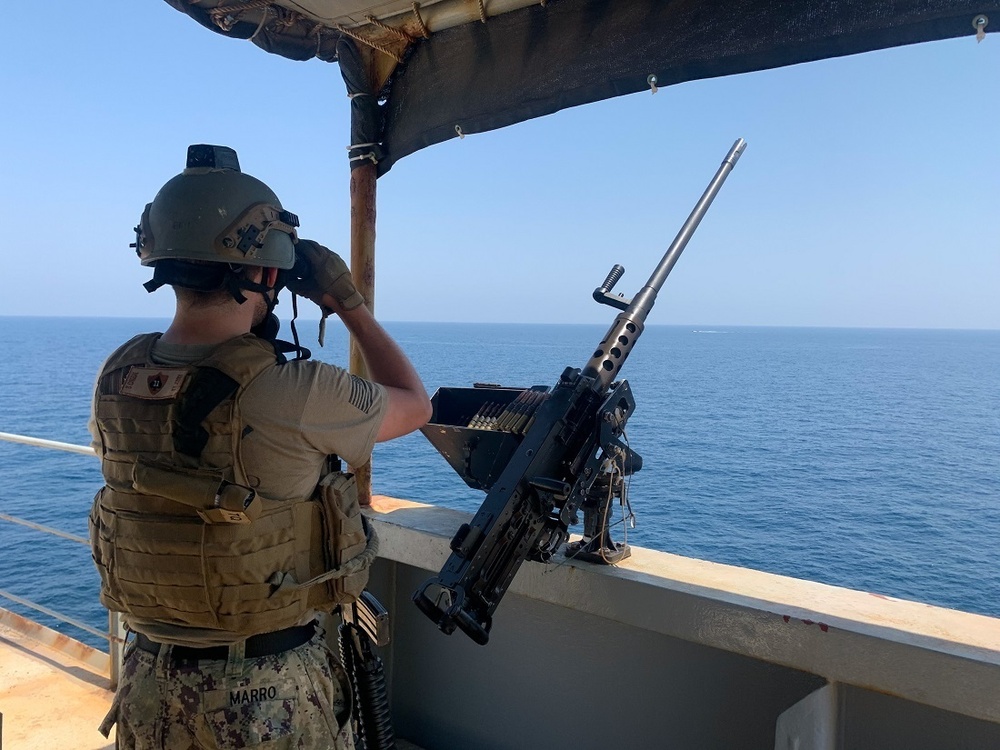 CTF 56.11 Provides Embarked Security