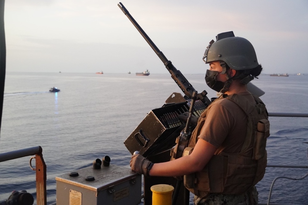 CTF 56.11 Provides Embarked Security