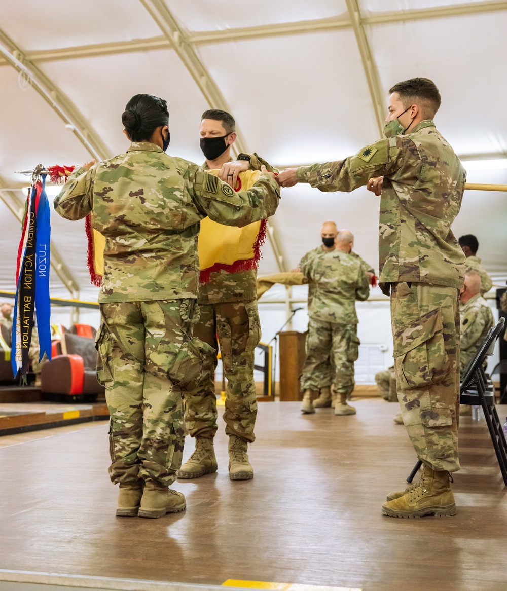 Cal Guard's 640th ASB and the Pennsylvania Guard's 628th ASB hold TOA ceremony