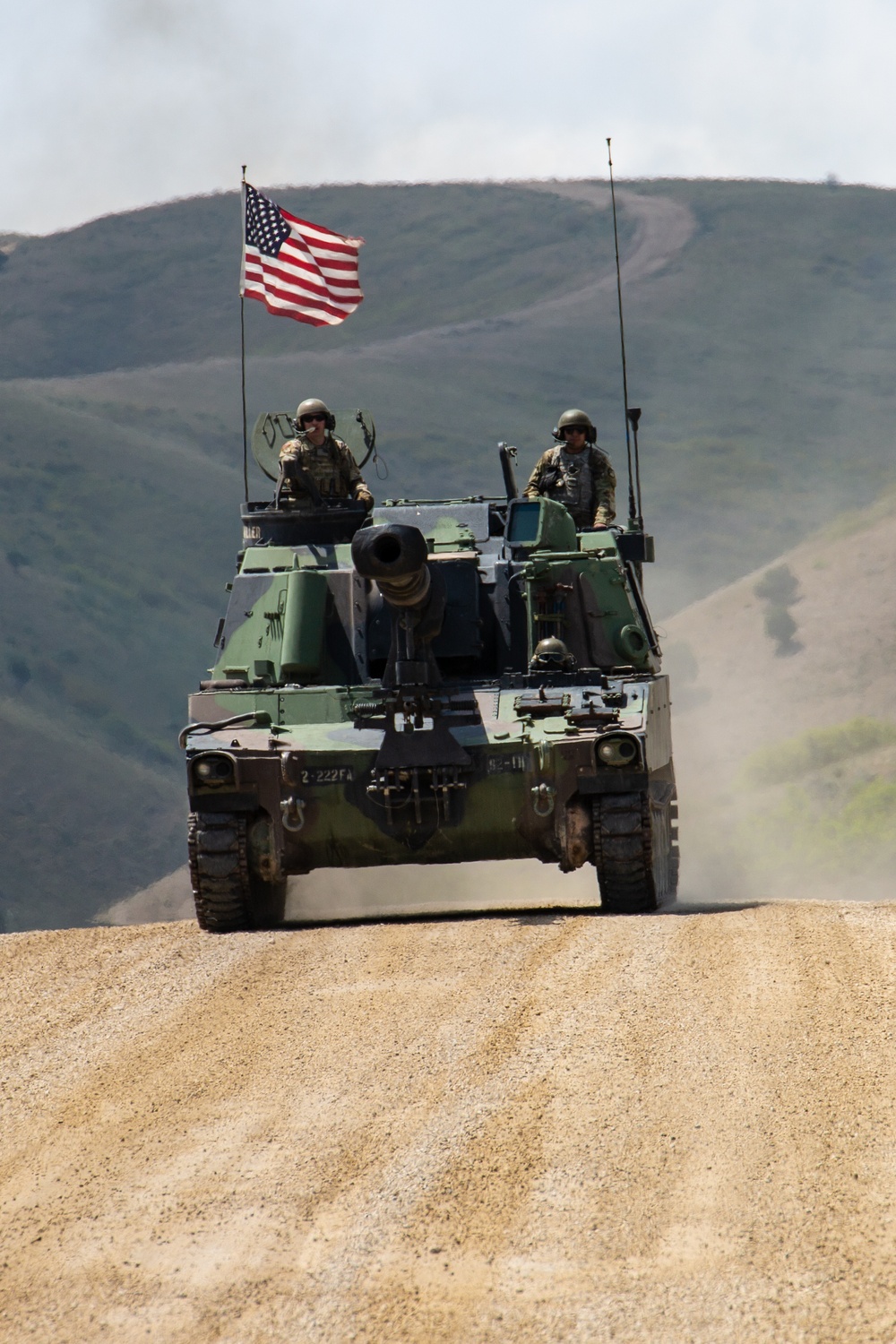 Utah National Guard’s 2nd Battalion, 222nd Field Artillery  hosts live-fire artillery experience for family members