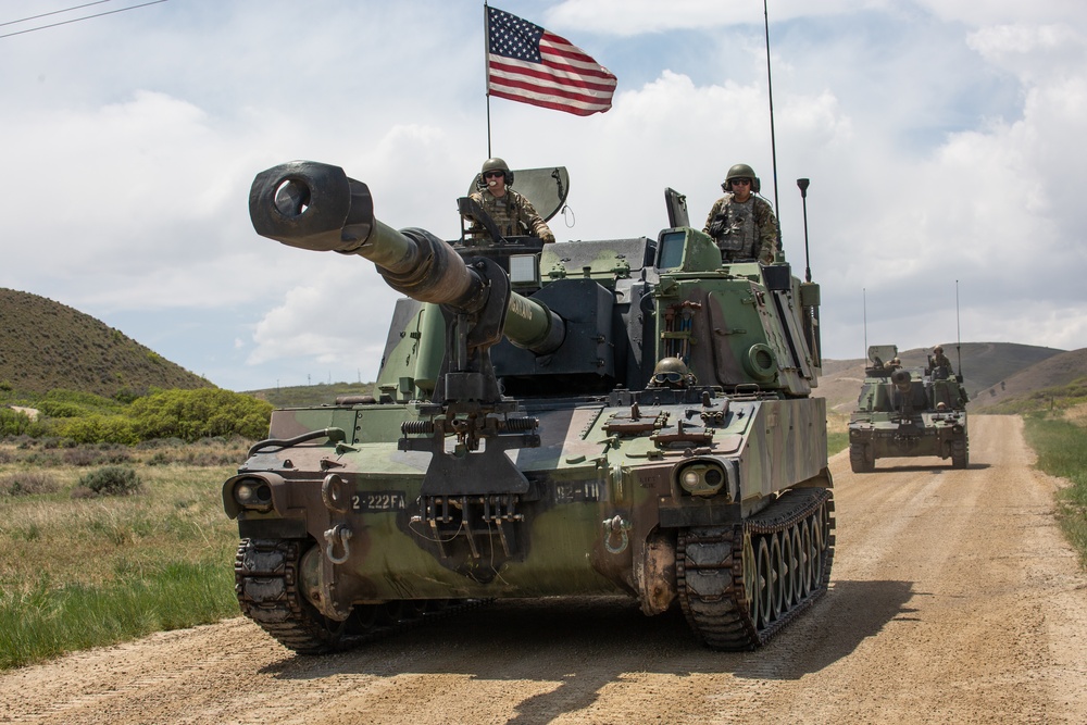 Utah National Guard’s 2nd Battalion, 222nd Field Artillery hosts live-fire artillery experience for family members