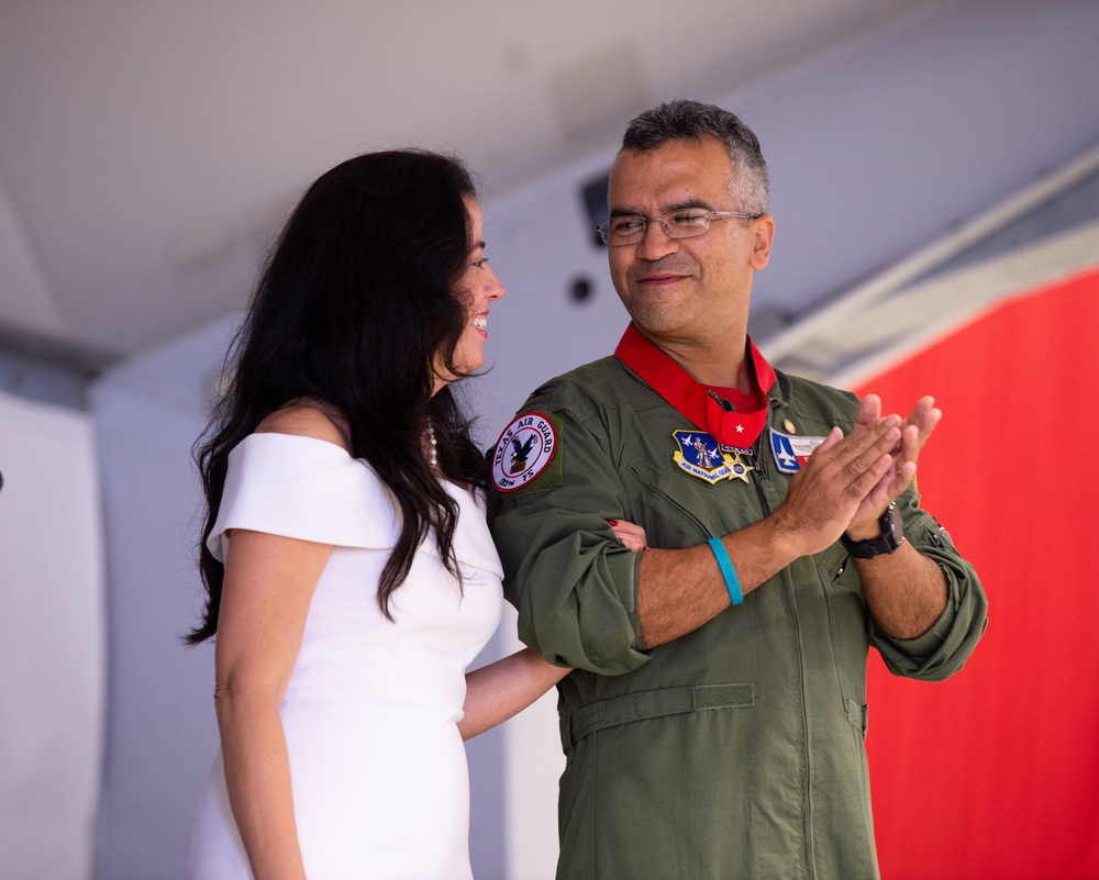 149th Fighter Wing Commander Retirement