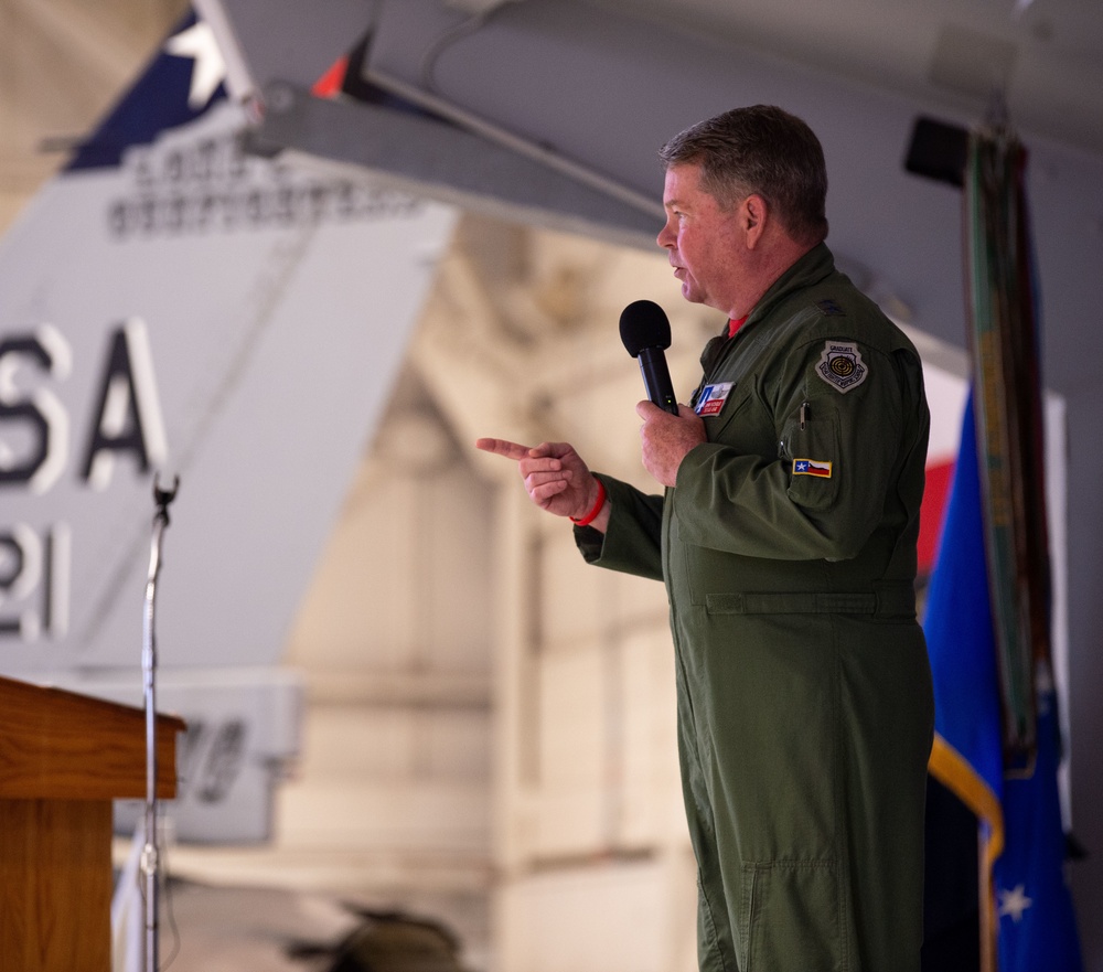 149th Fighter Wing Commander Retirement