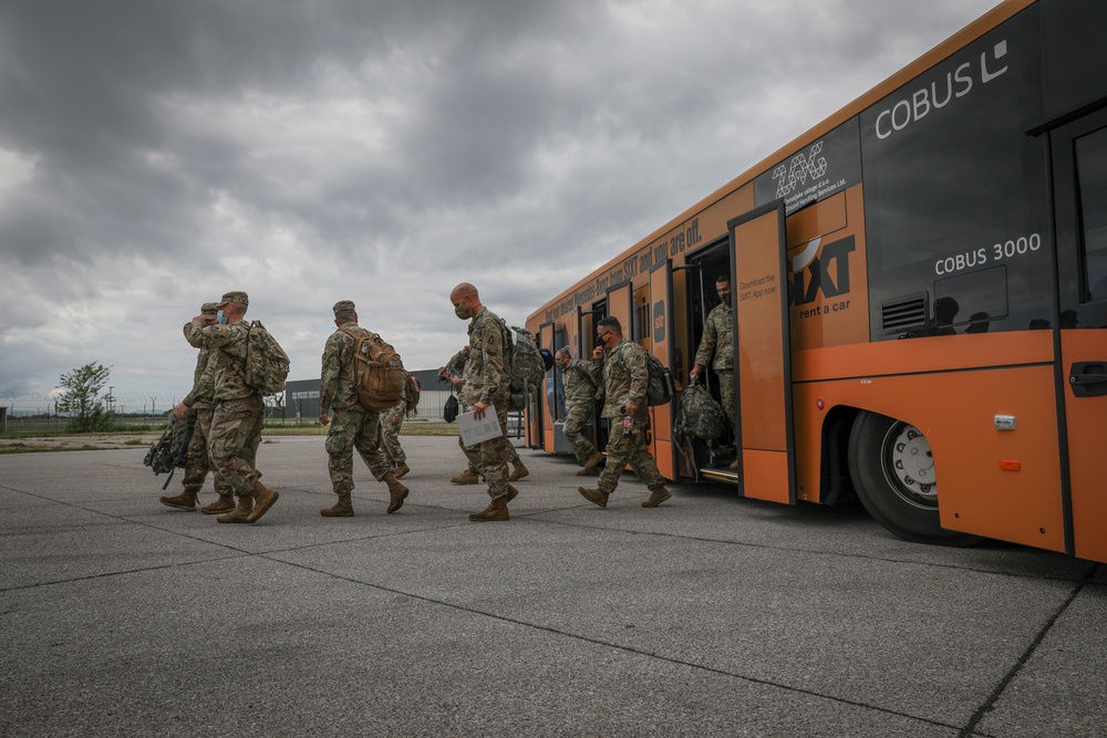 116th FA arrives in Croatia