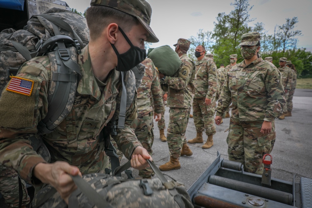 116th FA arrives in Croatia