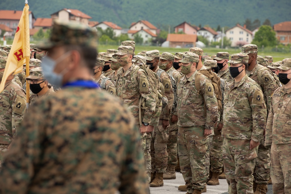 53rd IBCT arrives in Bosnia and Herzegovina for Immediate Response 21