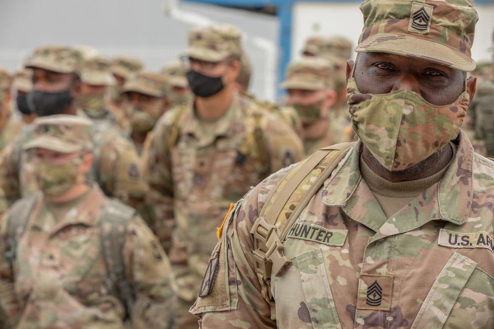 53rd IBCT arrives in Bosnia and Herzegovina for Immediate Response 21