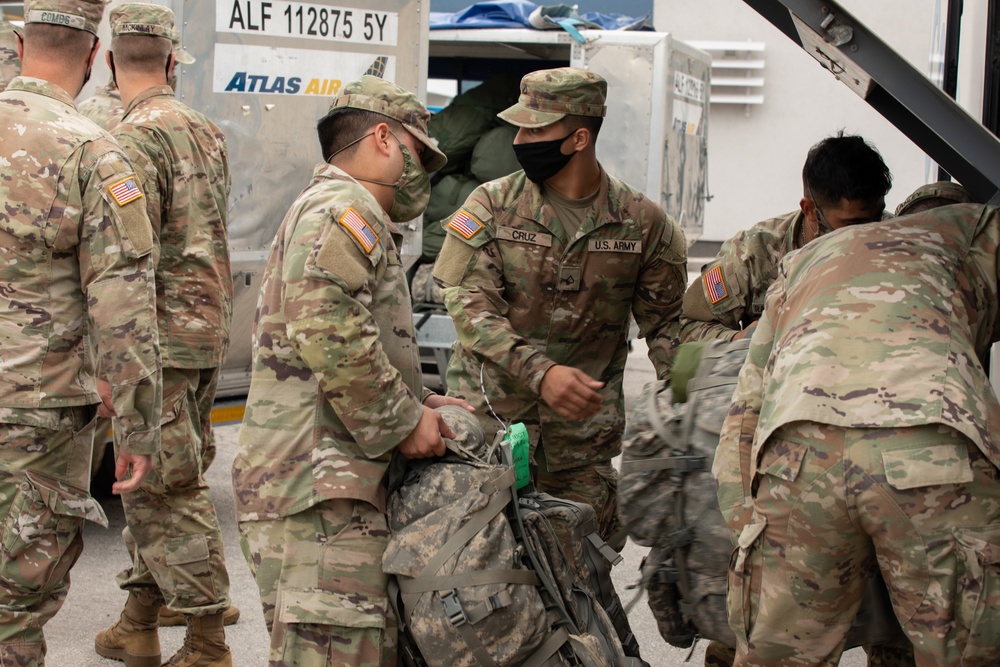 53rd IBCT arrives in Bosnia and Herzegovina for Immediate Response 21