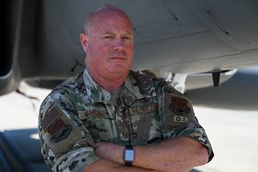 Crew chief pauses for a picture during Sentry Savannah 2021