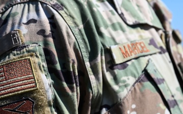 Crew chiefs wears the Air Force Operational Camouflage Uniform