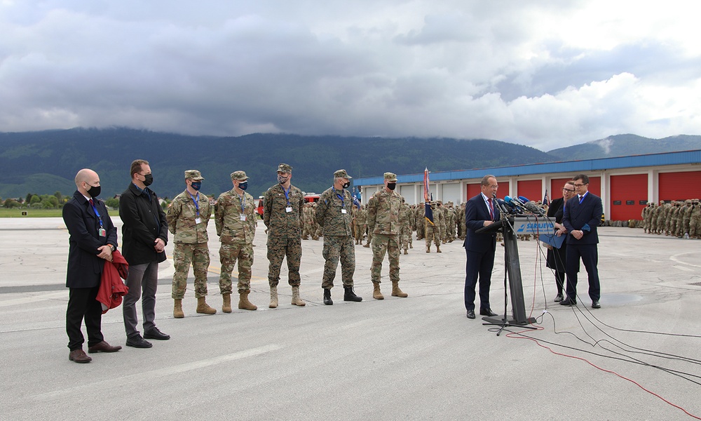 53rd IBCT arrives in Bosnia and Herzegovina for Immediate Response 21