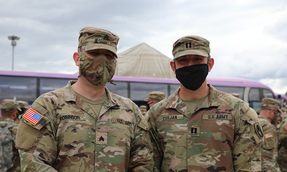 53rd IBCT arrives in Bosnia and Herzegovina for Immediate Response 21