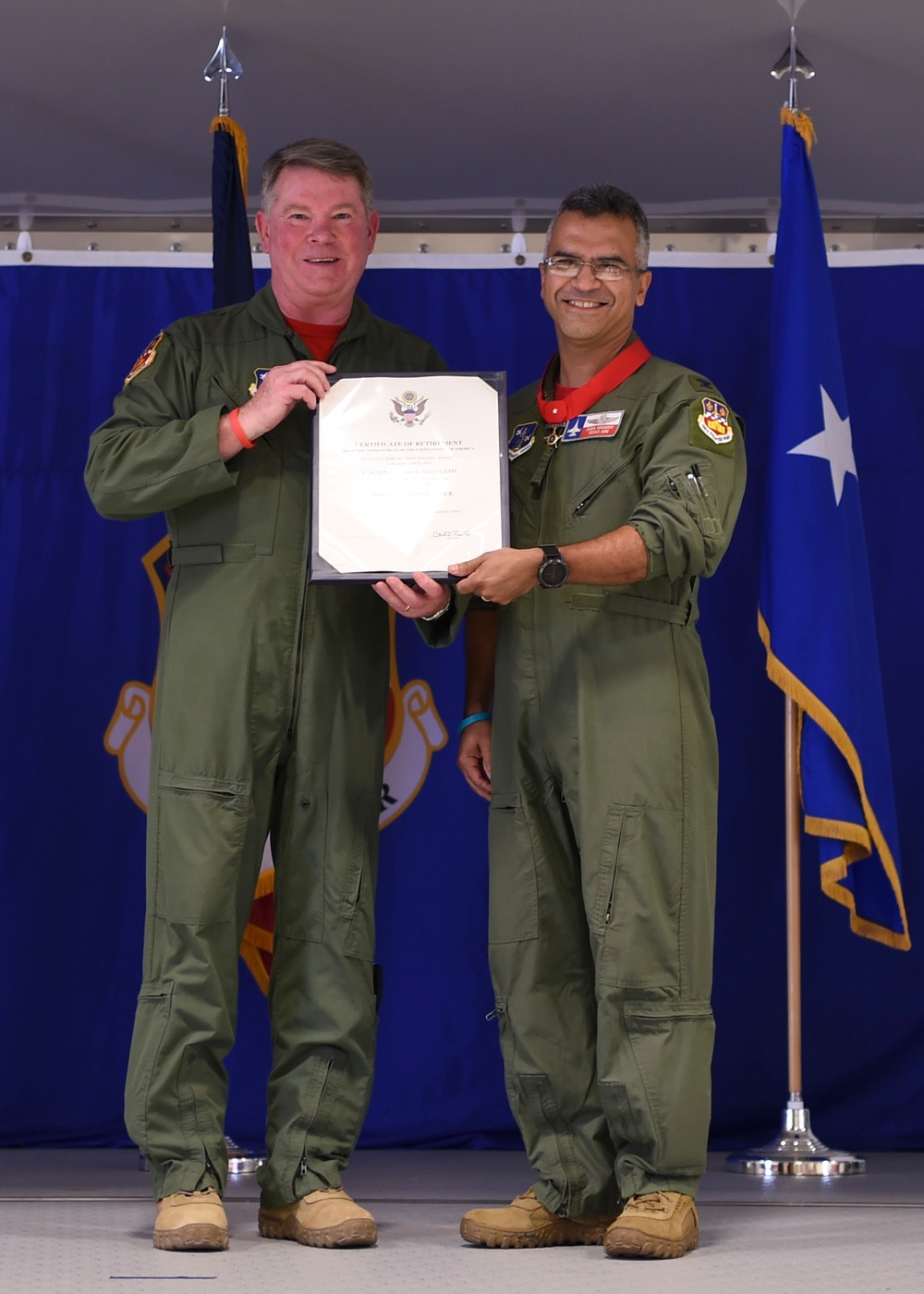 149th Fighter Wing Commander Retirement