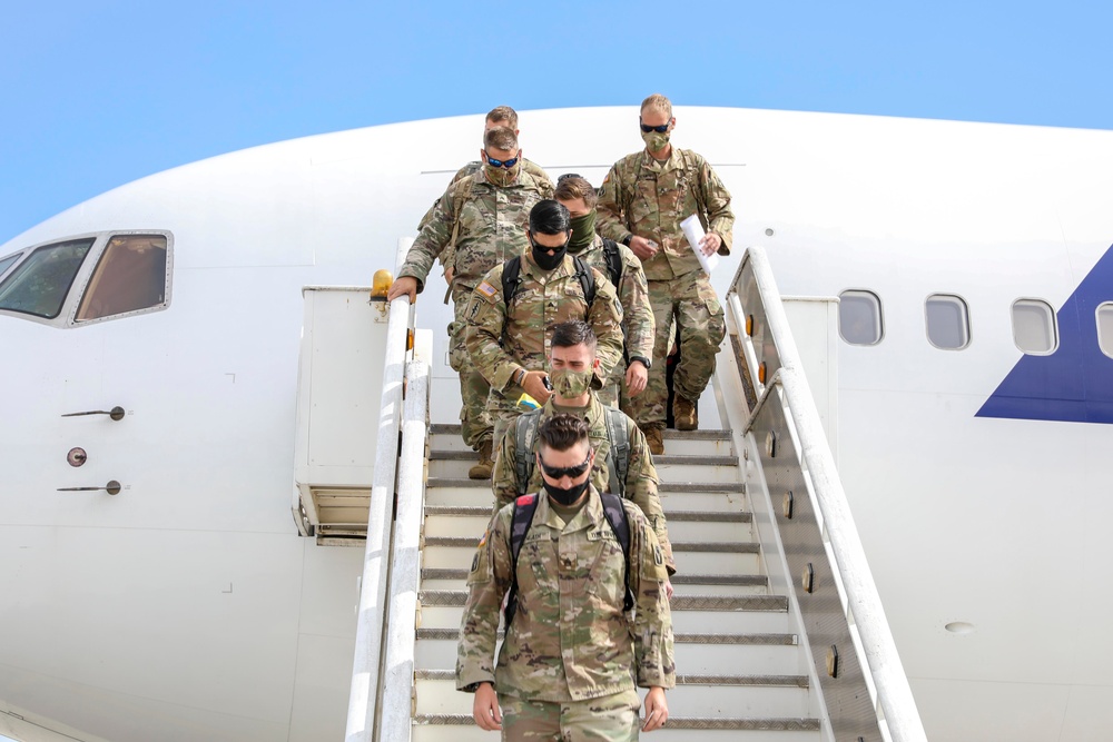 Florida Army National Guard arrives at North Macedonia