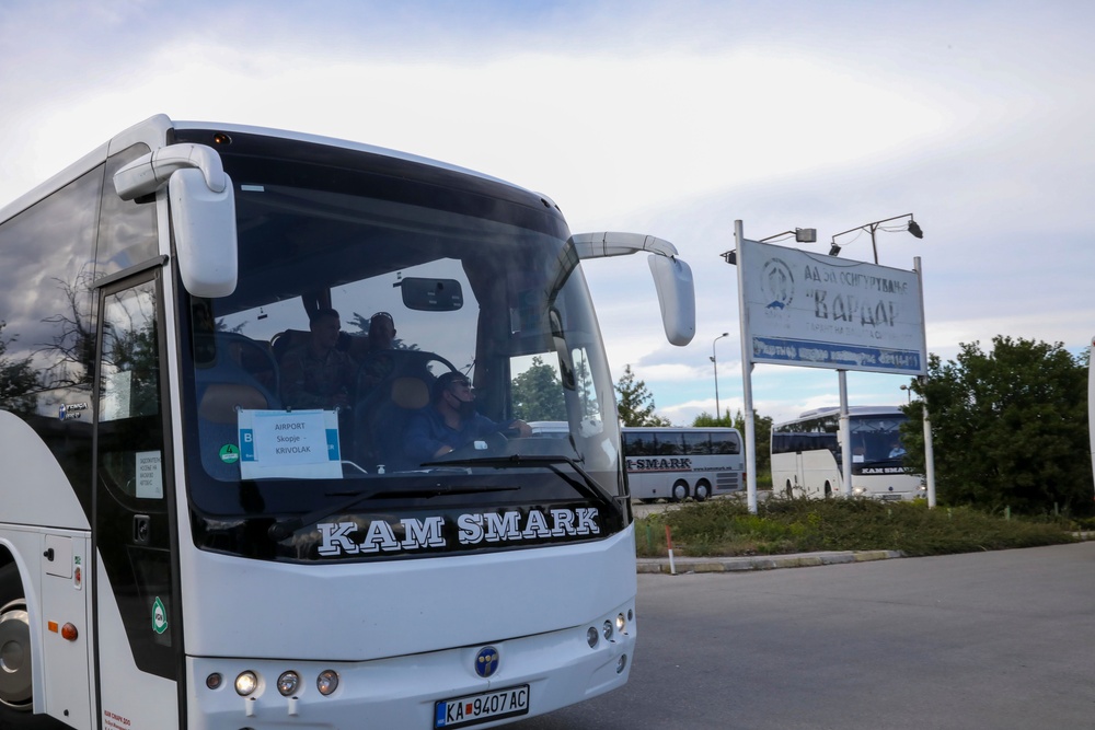 Florida Army National Guard arrives at North Macedonia