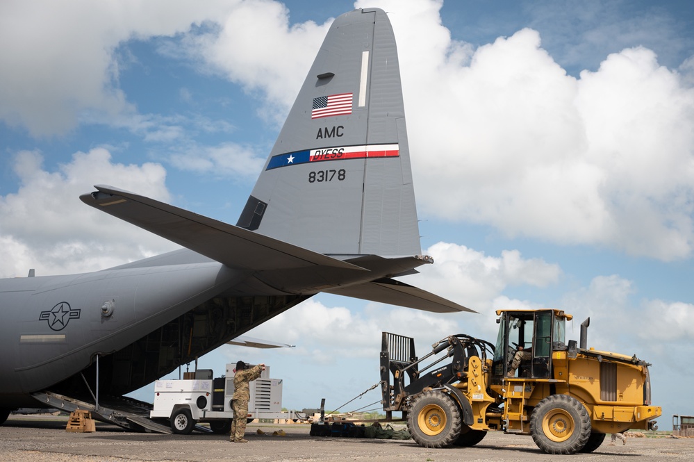 75th EAS Executes Tactical Airlift Mission in Manda Bay, Kenya