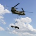 CH-47 delivers a vehicle