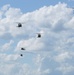 Blackhawk Helicopters fly overhead